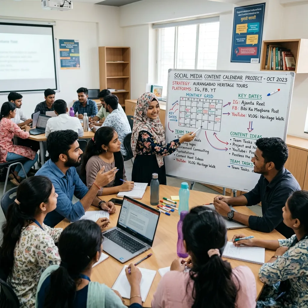 Instagram organic growth strategies in Social Media Marketing Course in Aurangabad